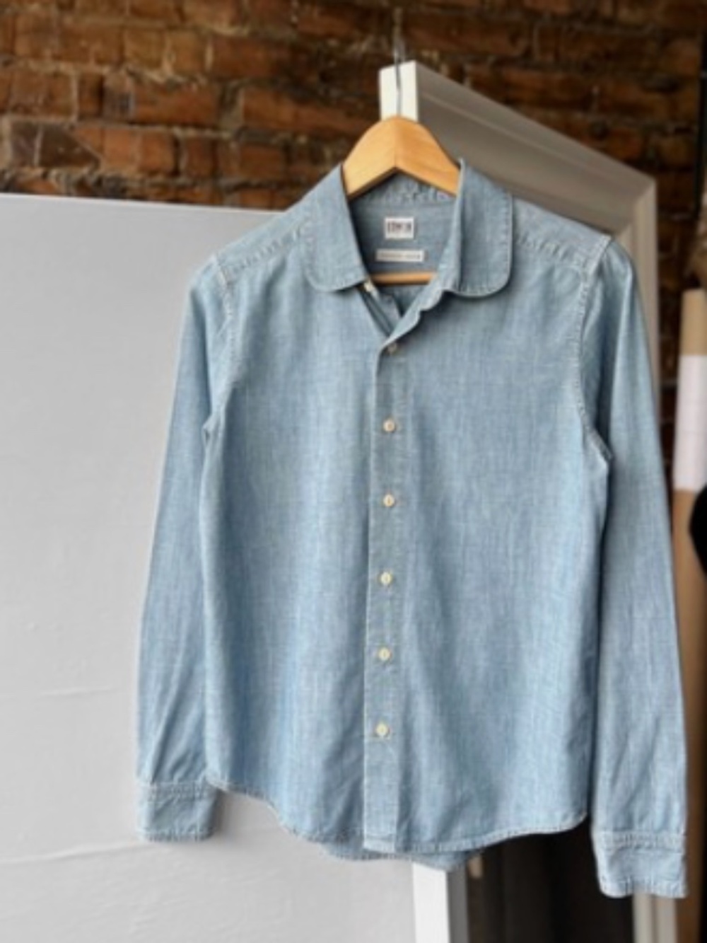 Edwin Japanese denim shirt size XS/S